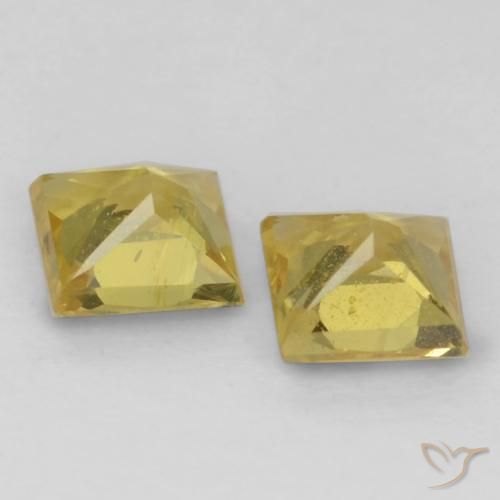 Shop natural 0.62ct ライトイエロー サファイア gems, 四角形, from タンザニア at GemSelect. In stock, global shipping!