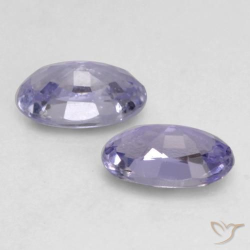Shop natural 0.67ct ミディアム薄いバイオレット サファイア gems, 楕円形, from タンザニア at GemSelect. In stock, global shipping!