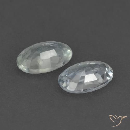 Shop natural 0.58ct 青みがかったホワイト サファイア gems, 楕円形, from タンザニア at GemSelect. In stock, global shipping!