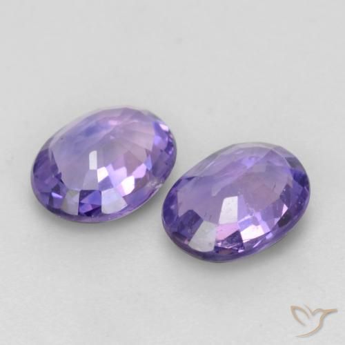 Shop natural 0.76ct ミディアムバイオレット サファイア gems, 楕円形, from タンザニア at GemSelect. In stock, global shipping!