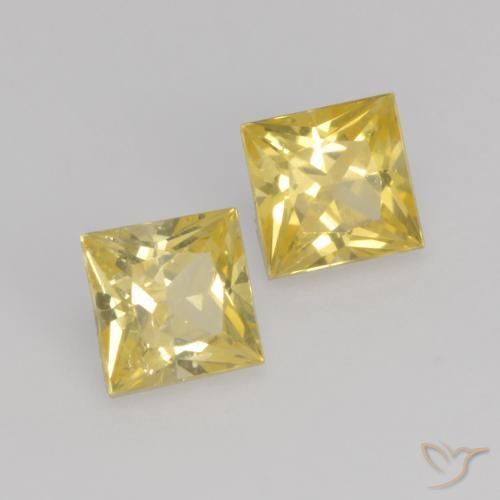 Shop natural 0.65ct トスカーナイエロー サファイア gems, 四角形, from タンザニア at GemSelect. In stock, global shipping!