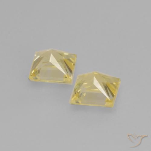 Shop natural 0.51ct ライトイエロー サファイア gems, 四角形, from タンザニア at GemSelect. In stock, global shipping!