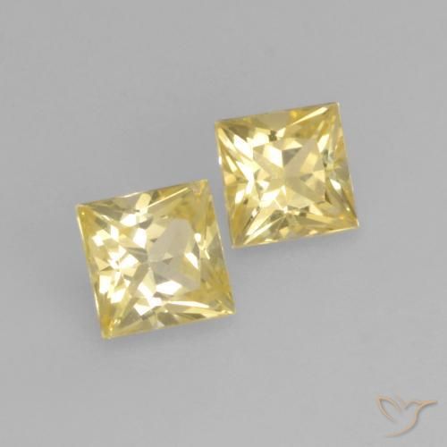 Shop natural 0.39ct 薄いゴールド サファイア gems, 四角形, from タンザニア at GemSelect. In stock, global shipping!