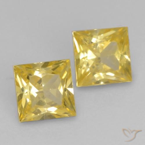 Shop natural 0.68ct トスカーナイエロー サファイア gems, 四角形, from タンザニア at GemSelect. In stock, global shipping!
