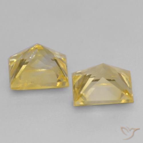 Shop natural 0.76ct トスカーナイエロー サファイア gems, 四角形, from タンザニア at GemSelect. In stock, global shipping!