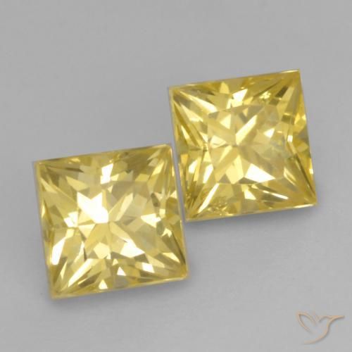 Shop natural 0.73ct ミディアムイエロー サファイア gems, 四角形, from タンザニア at GemSelect. In stock, global shipping!