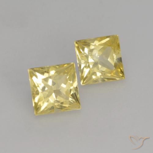 Shop natural 0.64ct トスカーナイエロー サファイア gems, 四角形, from タンザニア at GemSelect. In stock, global shipping!