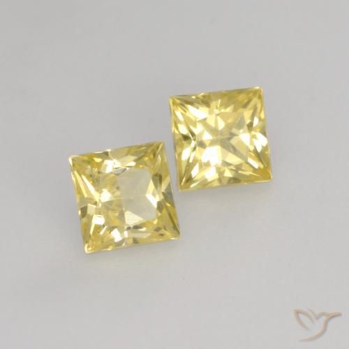 Shop natural 0.51ct トスカーナイエロー サファイア gems, 四角形, from タンザニア at GemSelect. In stock, global shipping!