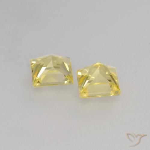 Shop natural 0.51ct トスカーナイエロー サファイア gems, 四角形, from タンザニア at GemSelect. In stock, global shipping!