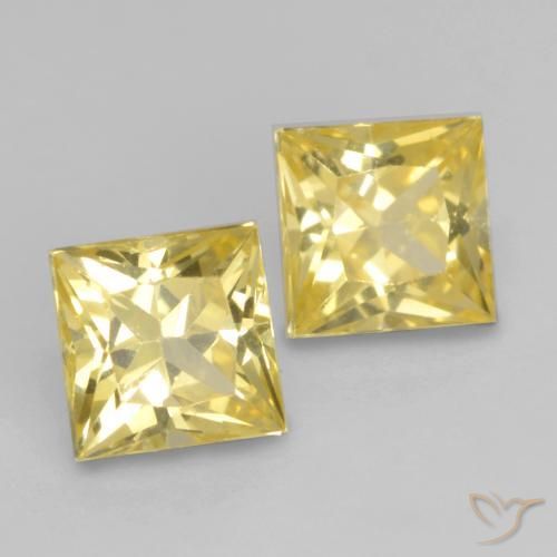 Shop natural 0.71ct トスカーナイエロー サファイア gems, 四角形, from タンザニア at GemSelect. In stock, global shipping!
