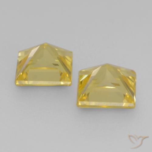 Shop natural 0.68ct ミディアムイエロー サファイア gems, 四角形, from タンザニア at GemSelect. In stock, global shipping!