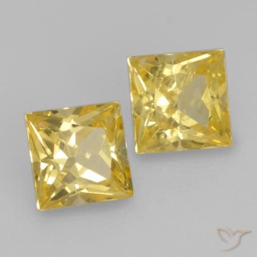 Shop natural 0.65ct トスカーナイエロー サファイア gems, 四角形, from タンザニア at GemSelect. In stock, global shipping!