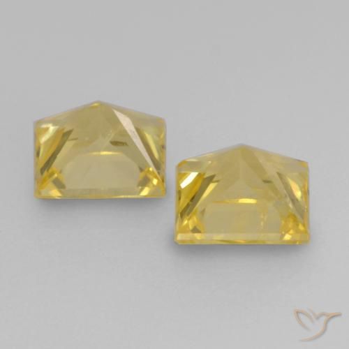 Shop natural 0.65ct トスカーナイエロー サファイア gems, 四角形, from タンザニア at GemSelect. In stock, global shipping!