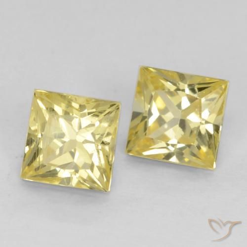 Shop natural 0.64ct トスカーナイエロー サファイア gems, 四角形, from タンザニア at GemSelect. In stock, global shipping!