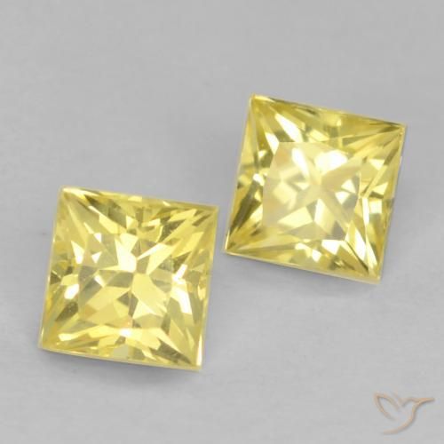Shop natural 0.62ct トスカーナイエロー サファイア gems, 四角形, from タンザニア at GemSelect. In stock, global shipping!
