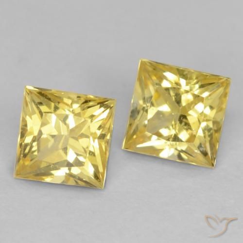 Shop natural 0.68ct トスカーナイエロー サファイア gems, 四角形, from タンザニア at GemSelect. In stock, global shipping!