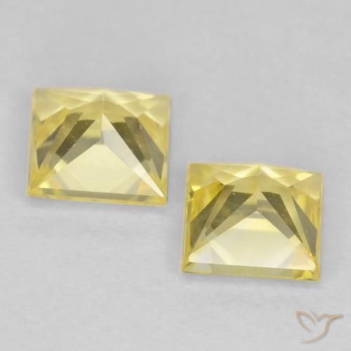 Shop natural 0.70ct ミディアムイエロー サファイア gems, 四角形, from タンザニア at GemSelect. In stock, global shipping!