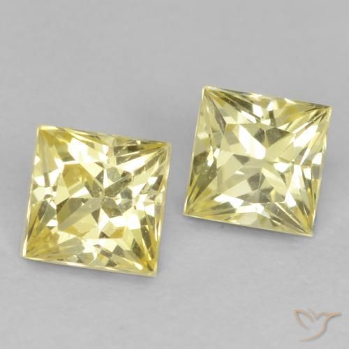 Shop natural 0.74ct トスカーナイエロー サファイア gems, 四角形, from タンザニア at GemSelect. In stock, global shipping!