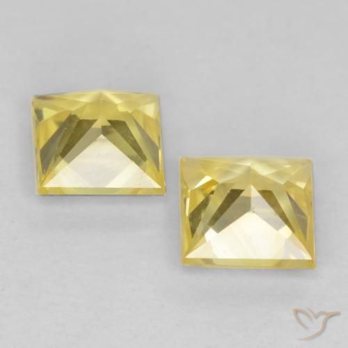 Shop natural 0.61ct ミディアムイエロー サファイア gems, 四角形, from タンザニア at GemSelect. In stock, global shipping!