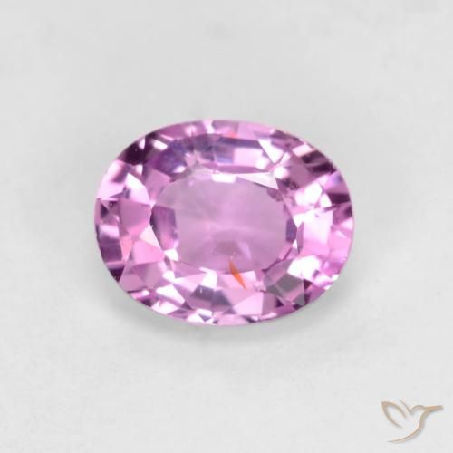 0.71ct 天然 ライトバイオレット サファイア, 楕円形, VS