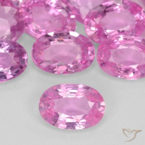 0.85 ct ルース パープル サファイア、5.8 x 4.1 mm オーバル カット、マダガスカル産, Photo A