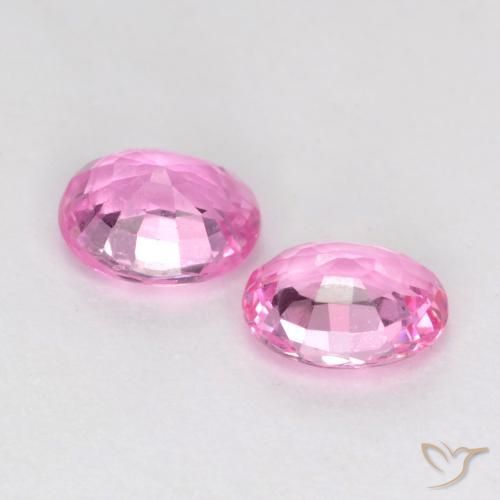 Shop natural 0.88ct ミディアムピンク サファイア gems, 楕円形, from タンザニア at GemSelect. In stock, global shipping!