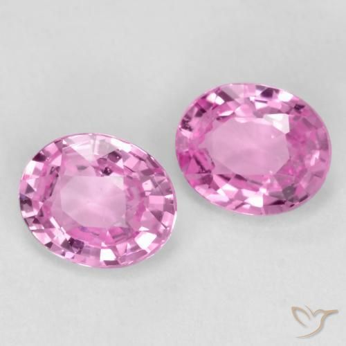 Shop natural 0.84ct ミディアムピンク サファイア gems, 楕円形, from タンザニア at GemSelect. In stock, global shipping!