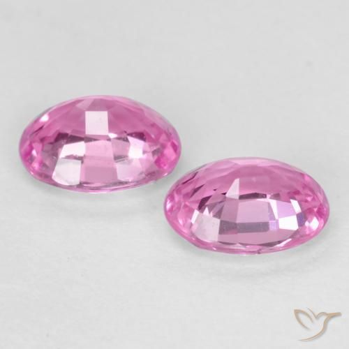 Shop natural 0.86ct ミディアムピンク サファイア gems, 楕円形, from タンザニア at GemSelect. In stock, global shipping!