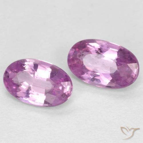 Shop natural 0.59ct ピンクがかったパープル サファイア gems, 楕円形, from タンザニア at GemSelect. In stock, global shipping!