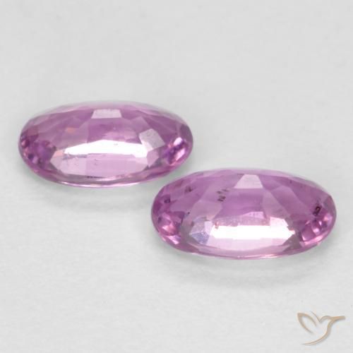 Shop natural 0.59ct ピンクがかったパープル サファイア gems, 楕円形, from タンザニア at GemSelect. In stock, global shipping!