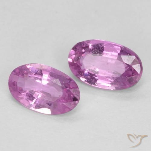 Shop natural 0.53ct ミディアム薄いパープル サファイア gems, 楕円形, from タンザニア at GemSelect. In stock, global shipping!