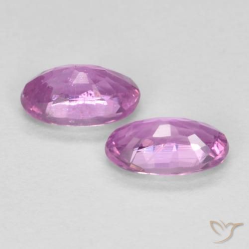 Shop natural 0.60ct ミディアム薄いパープル サファイア gems, 楕円形, from タンザニア at GemSelect. In stock, global shipping!