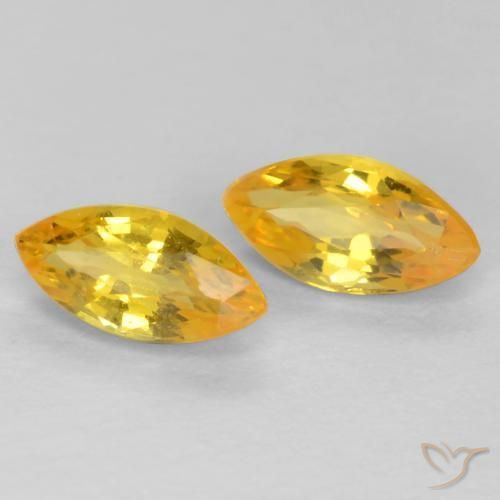 Shop natural 0.48ct 明るいゴールド サファイア gems, マーキーズ, from タンザニア at GemSelect. In stock, global shipping!