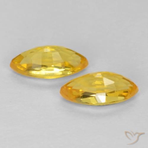 Shop natural 0.48ct 明るいゴールド サファイア gems, マーキーズ, from タンザニア at GemSelect. In stock, global shipping!