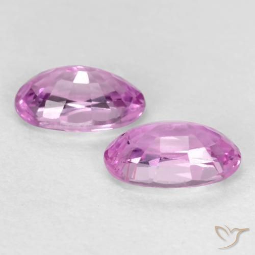 Shop natural 0.59ct ピンクがかったパープル サファイア gems, 楕円形, from タンザニア at GemSelect. In stock, global shipping!