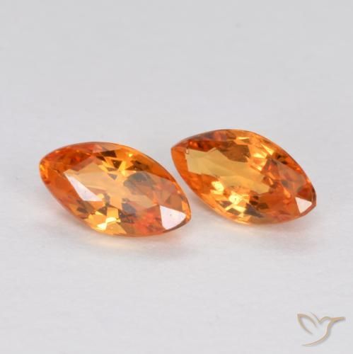 Shop natural 0.41ct ミディアムオレンジ サファイア gems, マーキーズ, from タンザニア at GemSelect. In stock, global shipping!