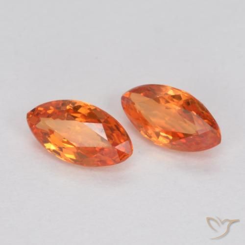 Shop natural 0.40ct ファイアオレンジ サファイア gems, マーキーズ, from タンザニア at GemSelect. In stock, global shipping!