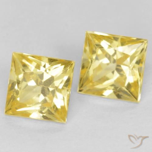 Shop natural 0.68ct トスカーナイエロー サファイア gems, 四角形, from タンザニア at GemSelect. In stock, global shipping!