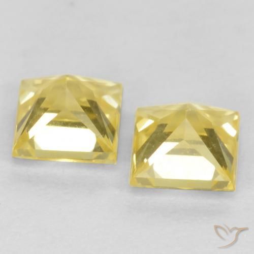 Shop natural 0.69ct ミディアム薄いイエロー サファイア gems, 四角形, from タンザニア at GemSelect. In stock, global shipping!