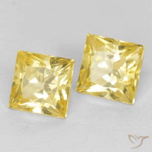 Shop natural 0.76ct トスカーナイエロー サファイア gems, 四角形, from タンザニア at GemSelect. In stock, global shipping!