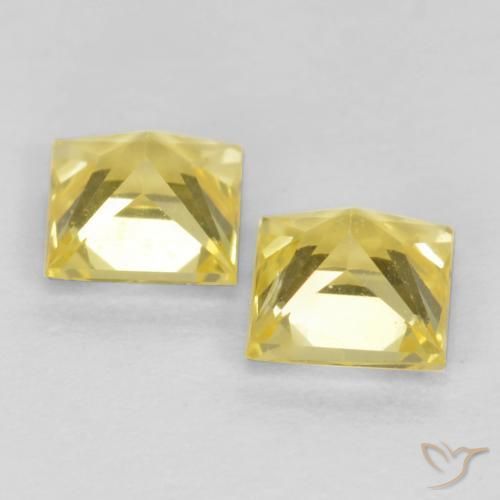 Shop natural 0.76ct トスカーナイエロー サファイア gems, 四角形, from タンザニア at GemSelect. In stock, global shipping!