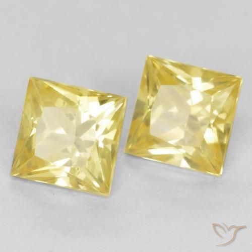 Shop natural 0.80ct トスカーナイエロー サファイア gems, 四角形, from タンザニア at GemSelect. In stock, global shipping!