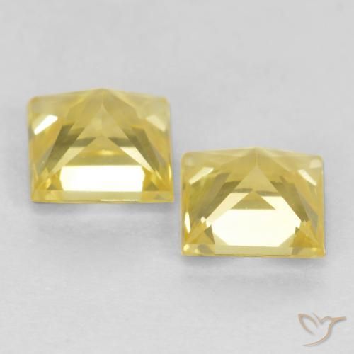 Shop natural 0.80ct トスカーナイエロー サファイア gems, 四角形, from タンザニア at GemSelect. In stock, global shipping!