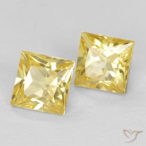 Shop natural 0.68ct トスカーナイエロー サファイア gems, 四角形, from タンザニア at GemSelect. In stock, global shipping!