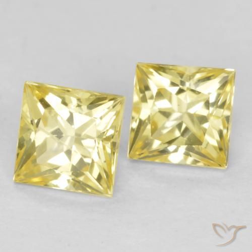 Shop natural 0.57ct トスカーナイエロー サファイア gems, 四角形, from タンザニア at GemSelect. In stock, global shipping!