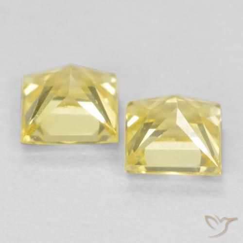 Shop natural 0.57ct トスカーナイエロー サファイア gems, 四角形, from タンザニア at GemSelect. In stock, global shipping!