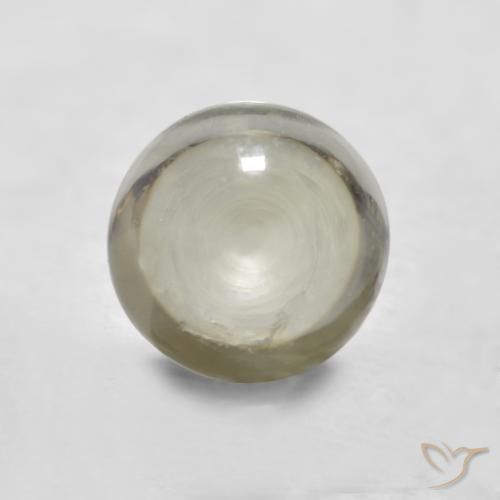 0.79ct 天然 ライトイエロー サファイア, ラウンド, 透明