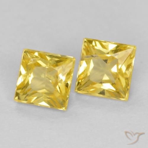 Shop natural 0.52ct トスカーナイエロー サファイア gems, 四角形, from タンザニア at GemSelect. In stock, global shipping!