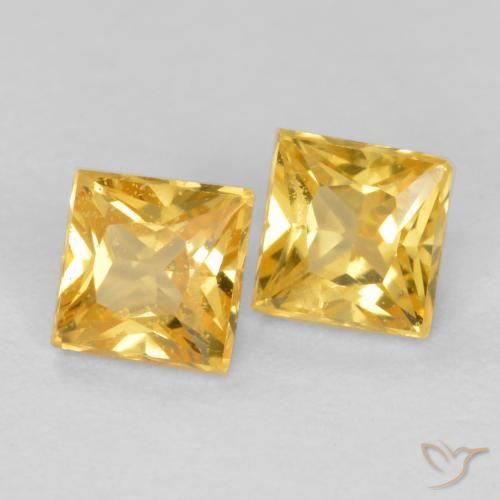 Shop natural 0.54ct ゴールド サファイア gems, 四角形, from タンザニア at GemSelect. In stock, global shipping!
