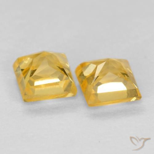 Shop natural 0.54ct ゴールド サファイア gems, 四角形, from タンザニア at GemSelect. In stock, global shipping!